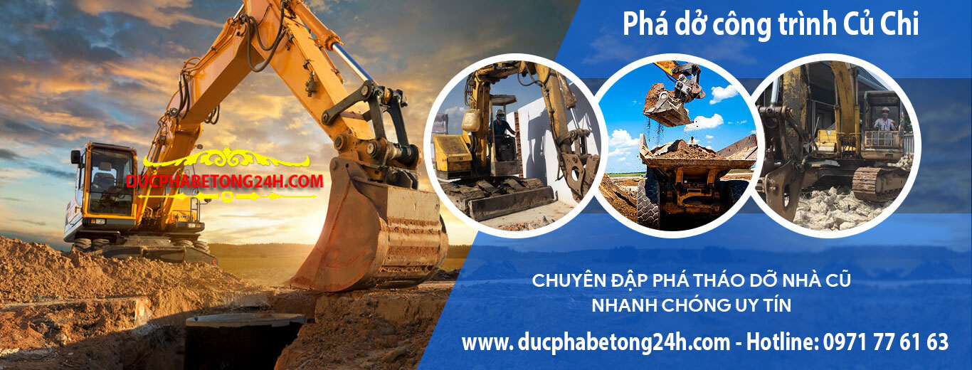 Phá dở công trình Củ Chi